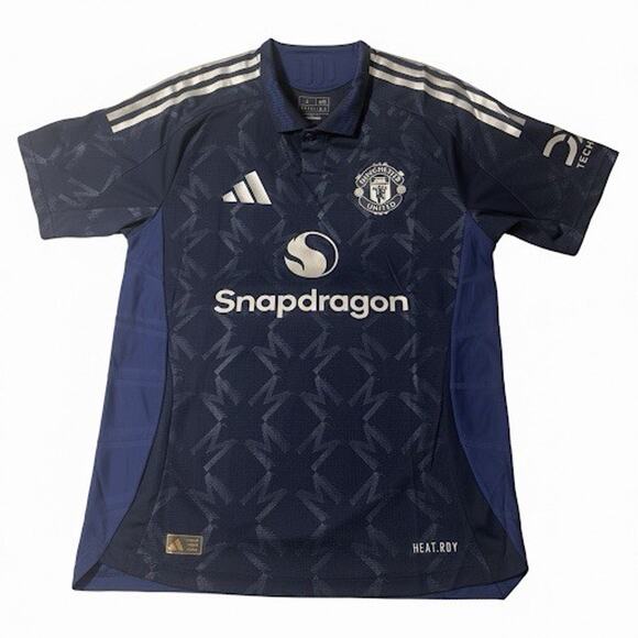 Adidas Manchester United 2024/25 Away Authentic Match Jersey IU1391 Men’s Large - Picture 3 of 8